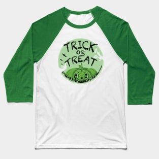 Witch Colour Pumpkin Baseball T-Shirt